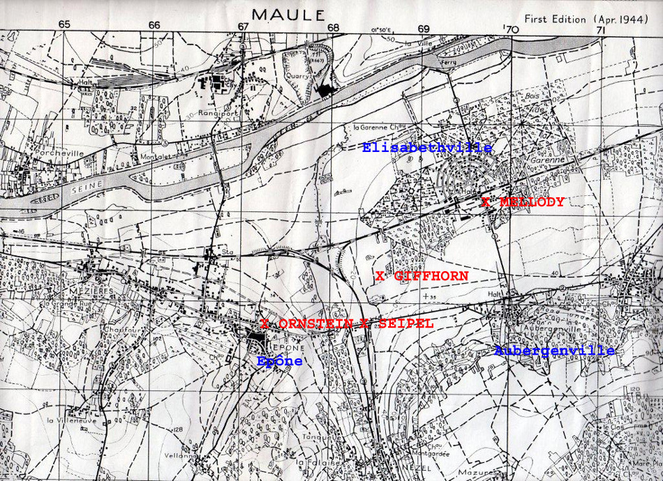 Carte militaire américaine